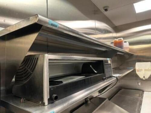 DESCRIPTION 11' X 18" HEAVY DUTY STAINLESS WALL SHELF. ADDITIONAL INFORMATION TOOLS REQUIRED FOR REMOVAL. SIZE 11' X 18" LOCATION KITCHEN QTY 1