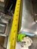 DESCRIPTION 11' X 18" HEAVY DUTY STAINLESS WALL SHELF. ADDITIONAL INFORMATION TOOLS REQUIRED FOR REMOVAL. SIZE 11' X 18" LOCATION KITCHEN QTY 1 - 3