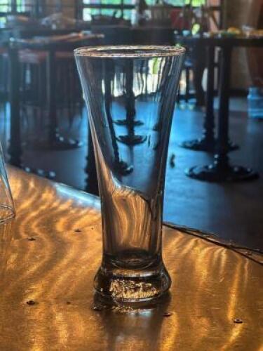 DESCRIPTION (13) - BEER FLUTES THIS LOT IS: SOLD BY THE PIECE LOCATION BAR QTY 13
