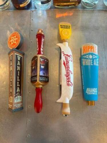 DESCRIPTION (4) - TAP HANDLES THIS LOT IS: SOLD BY THE PIECE LOCATION BAR QTY 4