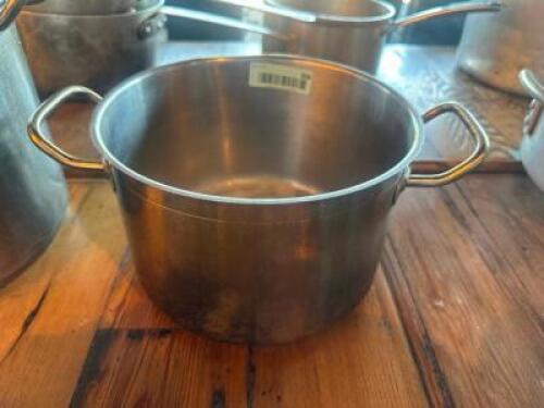 DESCRIPTION 15 QT STOCK POT LOCATION MAIN SEATING QTY 1