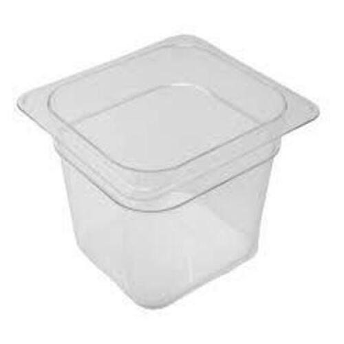 DESCRIPTION (6) 1/6TH SIZE PLASTIC INSERTS THIS LOT IS: SOLD BY THE PIECE LOCATION BAR QTY 6