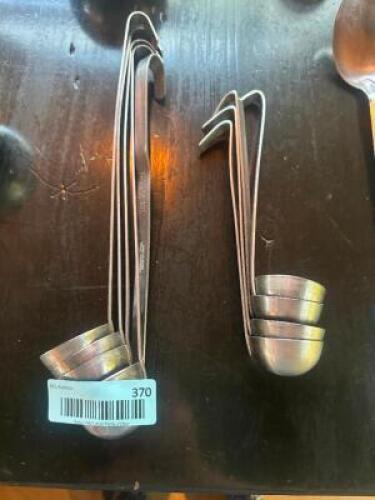 DESCRIPTION (7) STAINLESS LADLES THIS LOT IS: SOLD BY THE PIECE LOCATION MAIN SEATING QTY 7