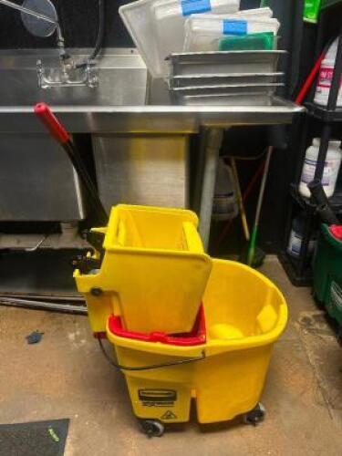 DESCRIPTION MOP BUCKET AND WRINGER LOCATION KITCHEN QTY 1