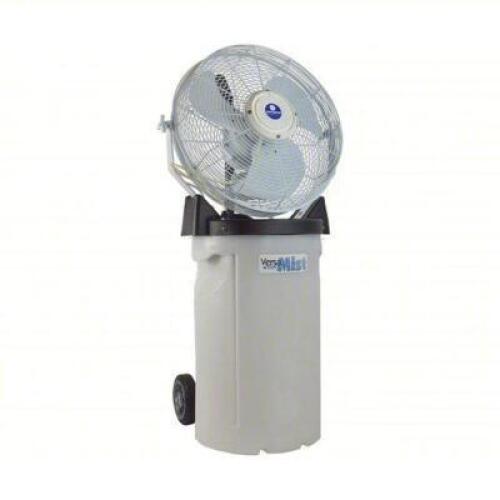 DESCRIPTION: (1) INDUSTRIAL MISTING FAN BRAND/MODEL: SCHAEFER #4ARK4 INFORMATION: 3 SPEEDS, 1,400/1,800/2,200 CFM, 115V AC SIZE: 18" BLADE RETAIL$: $1