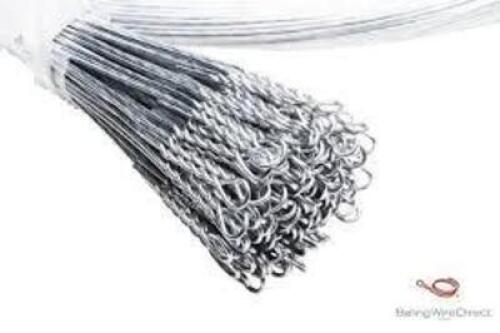 DESCRIPTION: (3) BUNDLE OF (125) BALE TIESBRAND/MODEL: ACCENT WIRE PRODUCTS #38D182INFORMATION: GALVANIZED, 12 GA WIRE GAUGE, 0.106 IN WIRE DIASIZE: 14 FT LGRETAIL$: $159.44 TOTALQTY: 3