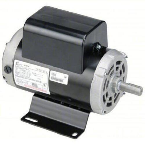 DESCRIPTION: (1) AIR COMPRESSOR MOTOR BRAND/MODEL: LEESON #61KN19 INFORMATION: CAPACITOR-START, 5 HP HORSEPOWER, 3,450 RPM RPM, 208-230V AC, CCWSE RET