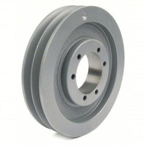 DESCRIPTION: (1) V-BELT PULLEY BRAND/MODEL: PRODUCT NUMBER #5YKL3 INFORMATION: B80, 2 GROOVE, 8.35 IN OD, BUSHED BORE, SK, QUICK DETACHABLE RETAIL$: $