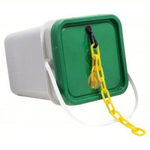 DESCRIPTION: (1) PLASTIC CHAIN BRAND/MODEL: PRODUCT NUMBER #49DM77 INFORMATION: YELLOW, POLYETHYLENE SIZE: 120' L RETAIL$: $143.33 EA QTY: 1