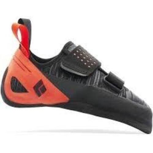 DESCRIPTION: (1) PAIR OF SHOES BRAND/MODEL: BLACK DIAMOND INFORMATION: BLACK AND RED SIZE: US 9 RETAIL$: $97.99 EA QTY: 1