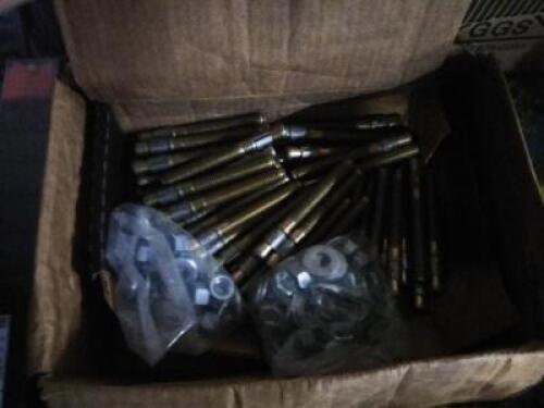 DESCRIPTION: (1) BOX OF APPROX (50)&nbsp;NUTS AND BOLTSQTY: 1
