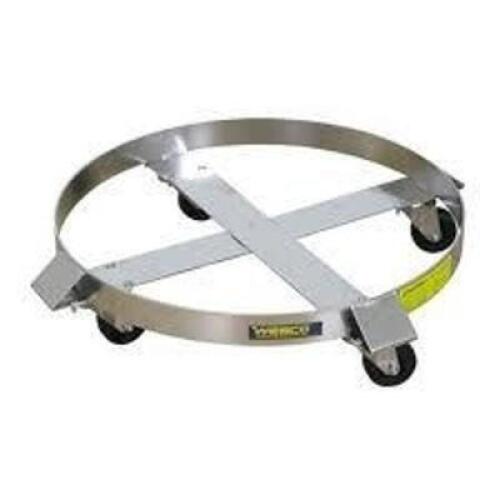 DESCRIPTION: (1) DRUM DOLLY BRAND/MODEL: WESCO INFORMATION: STAINLESS STEEL SIZE: FOR 55 GAL DRUM RETAIL$: $195.00 EA QTY: 1