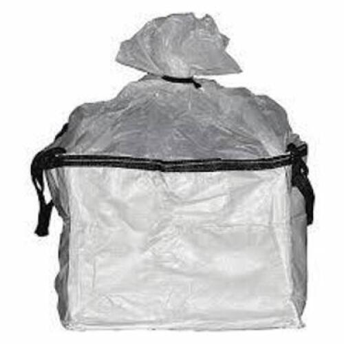 DESCRIPTION: (3) BULK BAGS WITH SPOUT BRAND/MODEL: SHOPTOUGH #38XV46 INFORMATION: WHITE SIZE: 36 IN OUTSIDE LG, 36 IN OUTSIDE WD, 40 IN OUTSIDE HT RET