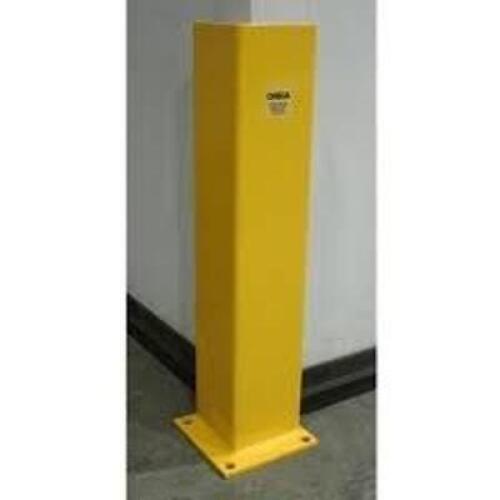 DESCRIPTION: (1) CORNER PROTECTOR INFORMATION: STEEL, YELLOW RETAIL$: $258.95 EA QTY: 1