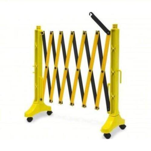 DESCRIPTION: (1) EXPANDABLE BARRICADE BRAND/MODEL: PRODUCT NUMBER #33K166 INFORMATION: YELLOW SIZE: 37X11X16 RETAIL$: $440.52 EA QTY: 1