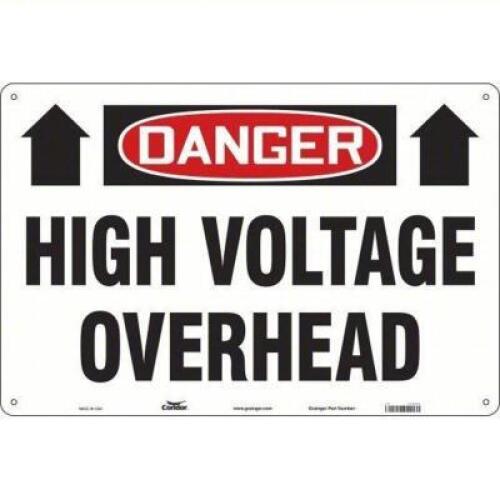 DESCRIPTION: (2) SAFETY SIGN BRAND/MODEL: CONDOR #479U64 INFORMATION: WHITE, METAL, MOUNTING HOLES SIZE: 24" X 36" RETAIL$: $110.71 EA QTY: 2