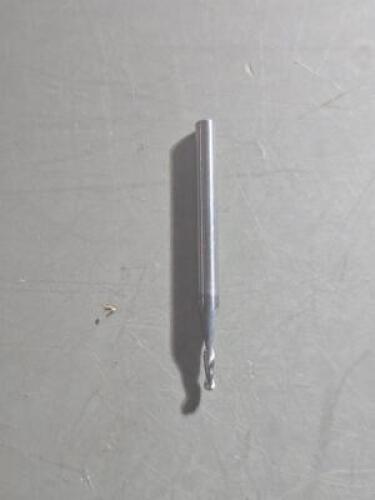 DESCRIPTION: (12) CARBIDE STUB BALL END MILL BRAND/MODEL: SHARPCARB 84-2063 SIZE: 1/16" DIA RETAIL$: 391 QTY: 12