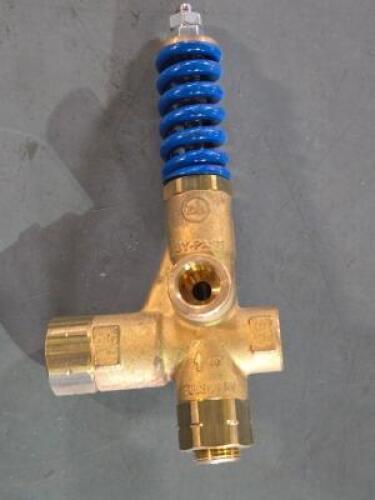 DESCRIPTION: (2) TRAPPED PRESSURE UNLOADER VALVE BRAND/MODEL: PULSAR 4HP INFORMATION: 4500 MAX PSI SIZE: 3/8" NPTF RETAIL$: 320 QTY: 2