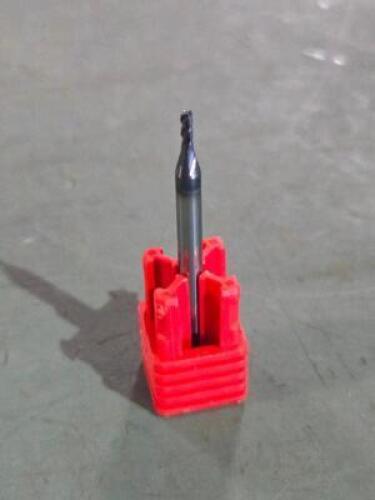 DESCRIPTION: (1) SOLID CARBIDE CORNER RADIUS END MILL BRAND/MODEL: ACCUPRO 62780275 SIZE: 3/32" DIA 0.0150" RAD 1/8" SD RETAIL$: 138.24 QTY: 1