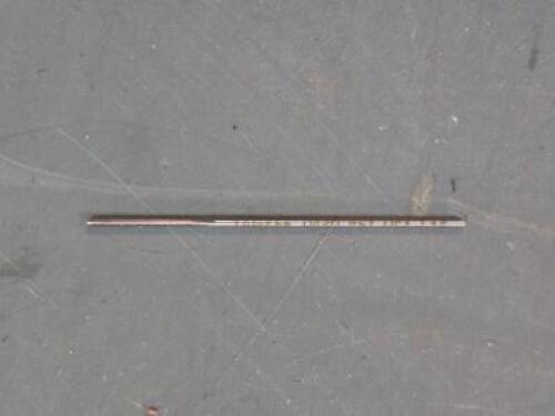 DESCRIPTION: (1) HSS CHUCKING REAMER BRAND/MODEL: YANKEE 433 0.0430 SIZE: 0.0430" RETAIL$: 31.01 QTY: 1