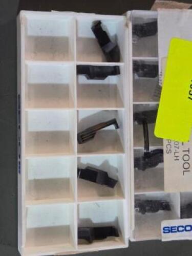 DESCRIPTION: (15) MODIFIED CARBIDE TURNING INSERTS BRAND/MODEL: SECO LCMR3008080800FT RETAIL$: 768.15 QTY: 15