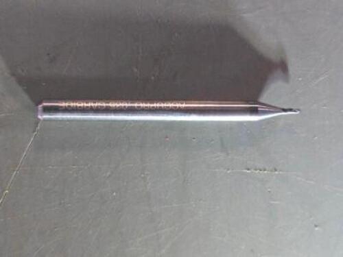 DESCRIPTION: (1) SOLID CARBIDE BALL END MILL BRAND/MODEL: ACCUPRO 87636478 SIZE: 0.350" DIA RETAIL$: 44.11 QTY: 1