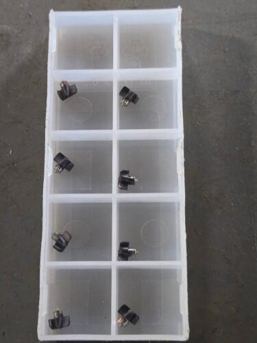 DESCRIPTION: (8) CARB DRILL TIPS BRAND/MODEL: ISCAR FCP 0240 RETAIL$: 779.20` QTY: 8