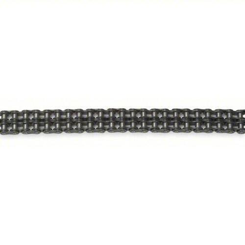 DESCRIPTION: (1) DOUBLE STRAND STEEL CHAIN BRAND/MODEL: TSUBAKI 60-2RIV SIZE: 10FT L 3/4" PITCH RETAIL$: 381.97 QTY: 1