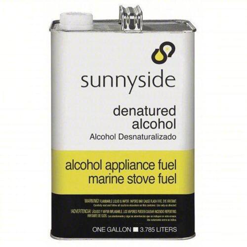DESCRIPTION: (2) SOLVENT BASE DENATURED ALCOHOL BRAND/MODEL: SUNNYSIDE 20K854 SIZE: 1 GAL RETAIL$: 58.26 QTY: 2