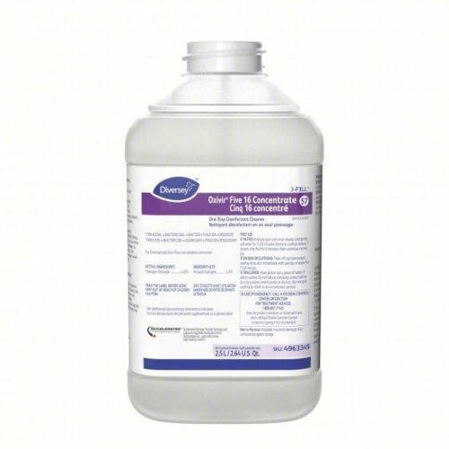 DESCRIPTION: (3) OXIVIR 57 DISINFECTANT CONCENTRATE BRAND/MODEL: DIVERSEY 4963331 SIZE: 2.5L RETAIL$: 374.25 QTY: 3
