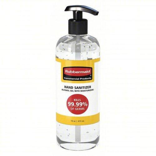 DESCRIPTION: (10) ALCOHOL GEL HAND SANITIZER BRAND/MODEL: RUBBERMAID #56LL54 SIZE: 16 OZ RETAIL$: 72.4 QTY: 10