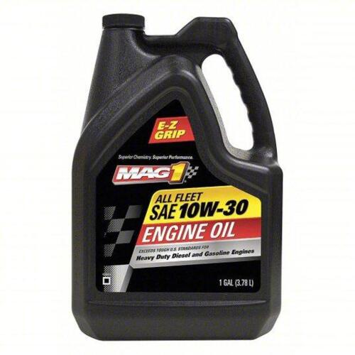DESCRIPTION: (2) 10W-30 COVENTIONAL MOTOR OIL BRAND/MODEL: MAG1 20RW86 SIZE: 1 GALL RETAIL$: 43.64 QTY: 2