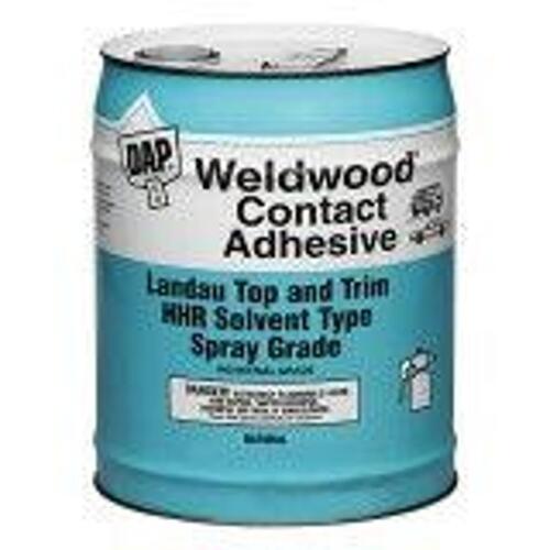 DESCRIPTION: (2) CONTACT ADHESIVE LANDAU TOP & TRIM BRAND/MODEL: WELD WOOD 233 SIZE: 1 GAL RETAIL$: 115.58 QTY: 2