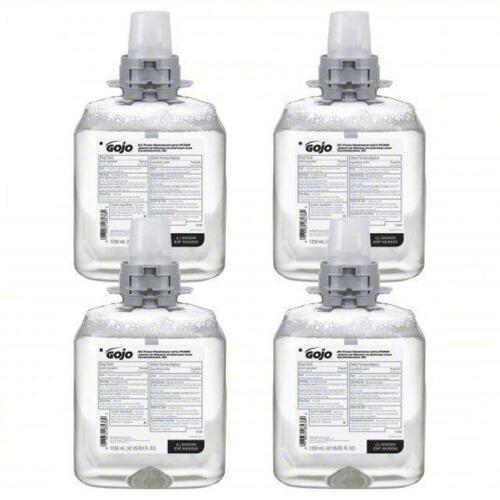 DESCRIPTION: (4) FRAGRANCE FREE HAND SOAP REFILL BRAND/MODEL: GOJO 5169-04 SIZE: 1250mL RETAIL$: 180.46 QTY: 4
