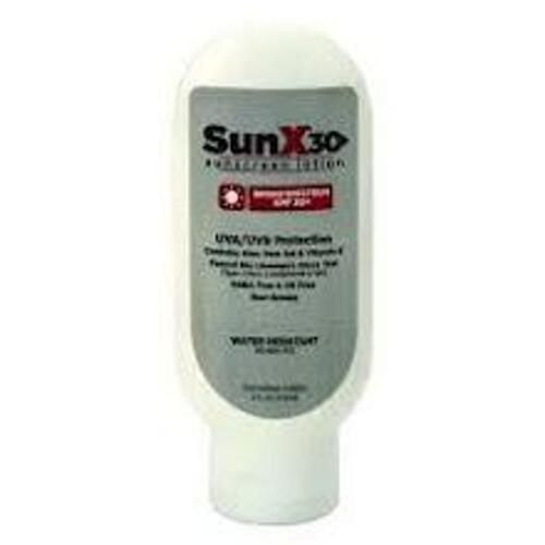 DESCRIPTION: (1) CASE OF (24) TOTTLES 30SPF SUNSCREEEN LOTION BRAND/MODEL: SUNEX 18-202G SIZE: 2oZ RETAIL$: 110.76 QTY: 1