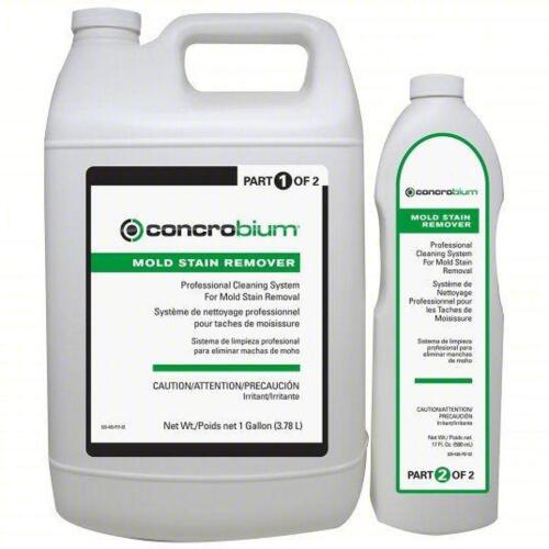 DESCRIPTION: (1) MOLD STAIN REMOVER BRAND/MODEL: CONCROBIUM 629489 SIZE: 1GAL RETAIL$: 68.19 QTY: 1