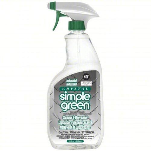 DESCRIPTION: (3) CLEANER DEGREASERR BRAND/MODEL: SIMPLE GREEN 22C614 SIZE: 24oz RETAIL$: 63.72 QTY: 3