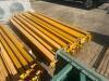 (3) SECTIONS OF 12' X 42" PALLET RACKING W/ 8' CROSS BEAMS - 6