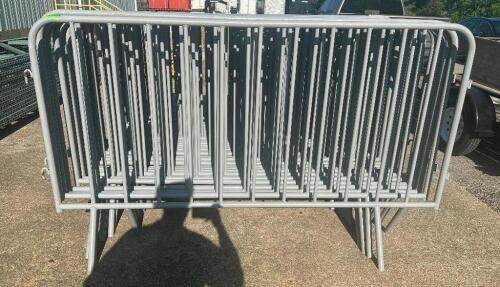 (10) CROWD CONTROL BARRIERS
