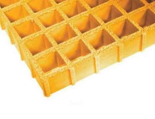 DESCRIPTION: (5) FIBERGLASS MOLDED GRATING BRAND/MODEL: FIBERGRATE/264415 INFORMATION: YELLOW SIZE: 36" X 48" X 1" RETAIL$: $413.99/EA QTY: 5