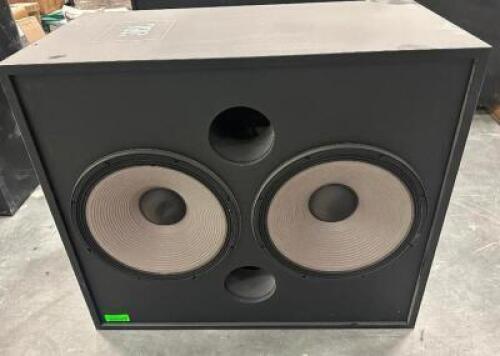 DESCRIPTION JBL 4639 PROFESSIONAL CINEMA LOUDSPEAKER BRAND / MODEL: JBL 4639 LOCATION LEFT SIDE CONSTRUCTION QTY 1