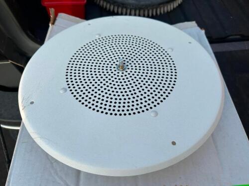 DESCRIPTION (2) VALCOM CEILING SPEAKERS THIS LOT IS: SOLD BY THE PIECE LOCATION LEFT SIDE CONSTRUCTION QTY 2