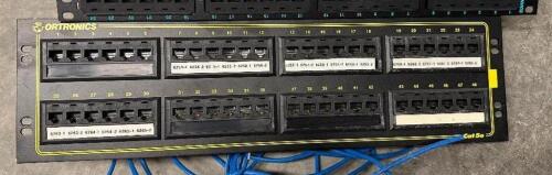 DESCRIPTION (4) ORTRONICS 48 PORT PATCH PANEL BRAND / MODEL: ORTRONICS OR-851004912 THIS LOT IS: SOLD BY THE PIECE LOCATION UPSTAIRS QTY 4