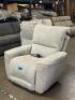 DEKLYN 40" ZER GRAVITY FABRIC RECLINER - 2