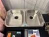 30 INCH. / TWO BASIN STAINLESS SINK - 2