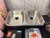 30 INCH. / TWO BASIN STAINLESS SINK - 3