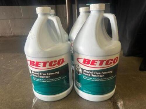 (4) - GAL. JUGS OF SANITIZER