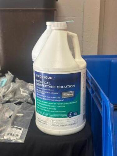 (3) - JUGS OF DISINFECTANT SOLUTION