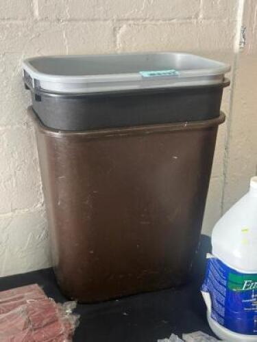 (3) - WASTE BINS