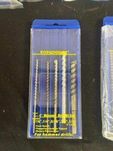 (4) - DRILL BIT CASES